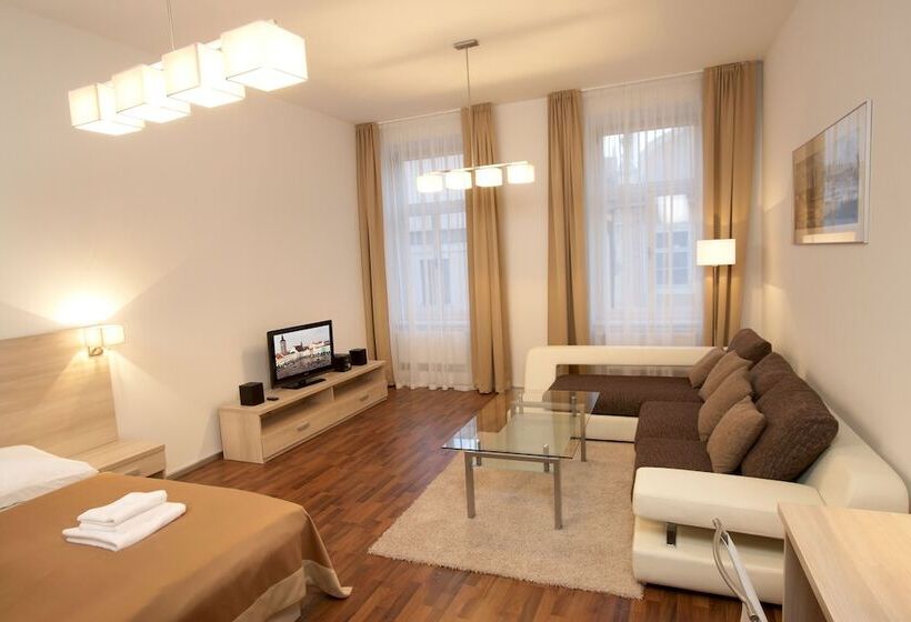 带1个卧室的公寓, Residence U černé Věže české Budějovice