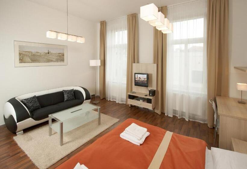 １ベッドルームアパートメント, Residence U černé Věže české Budějovice