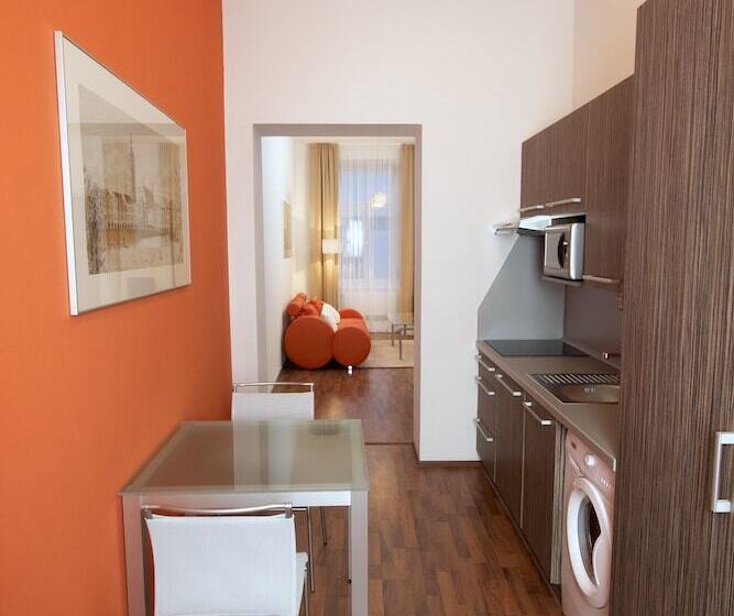 １ベッドルームアパートメント, Residence U černé Věže české Budějovice