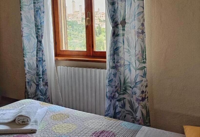 Номер Стандарт Вид на Сад, B&b Il Fienile San Gimignano