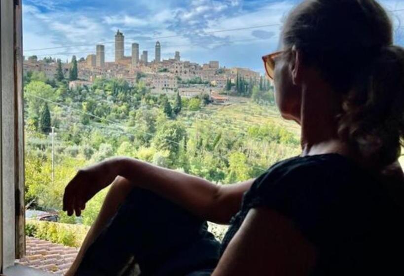 Номер Стандарт Вид на Сад, B&b Il Fienile San Gimignano