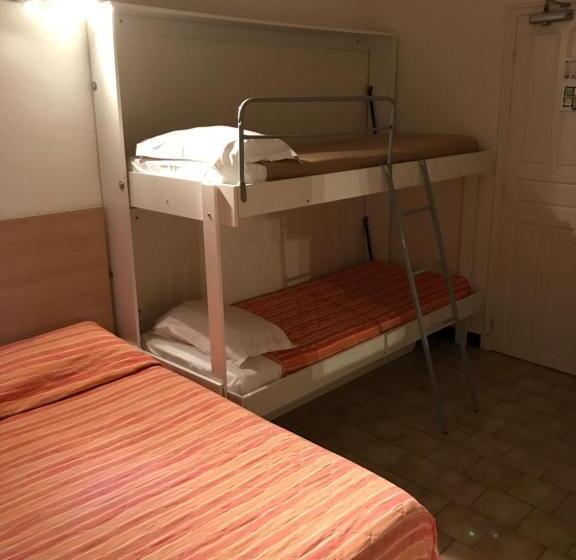 חדר סטנדרט לארבעה, Hôtel Colombo  Porto Corse