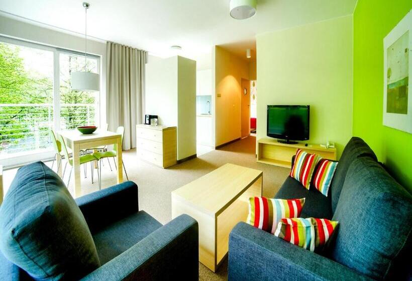 Апартаменты Комфорт 1 Спальня, Golden Tulip Międzyzdroje Residence