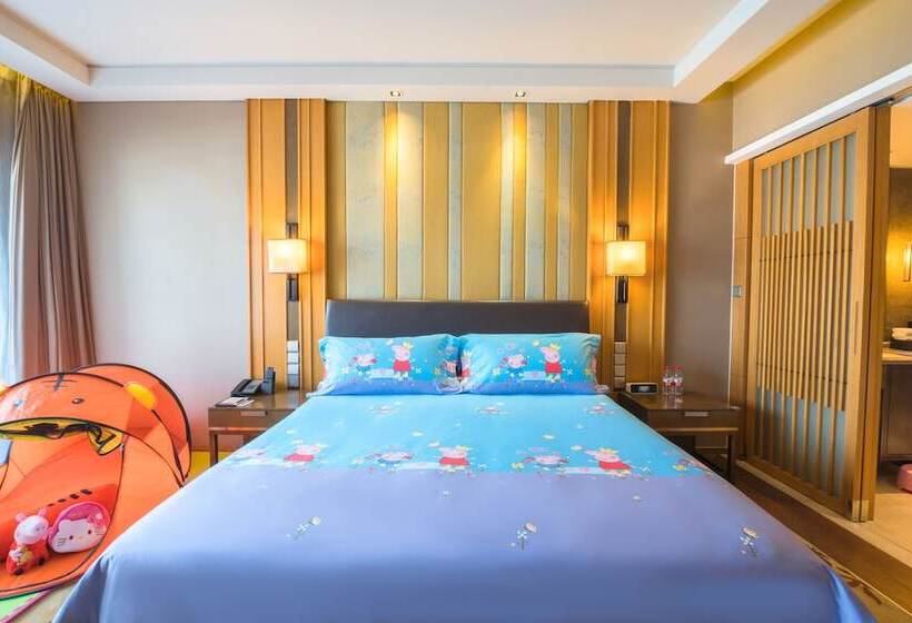Номер Стандарт Двуспальная Кровать, Sheraton Grand Hangzhou Wetland Park Resort