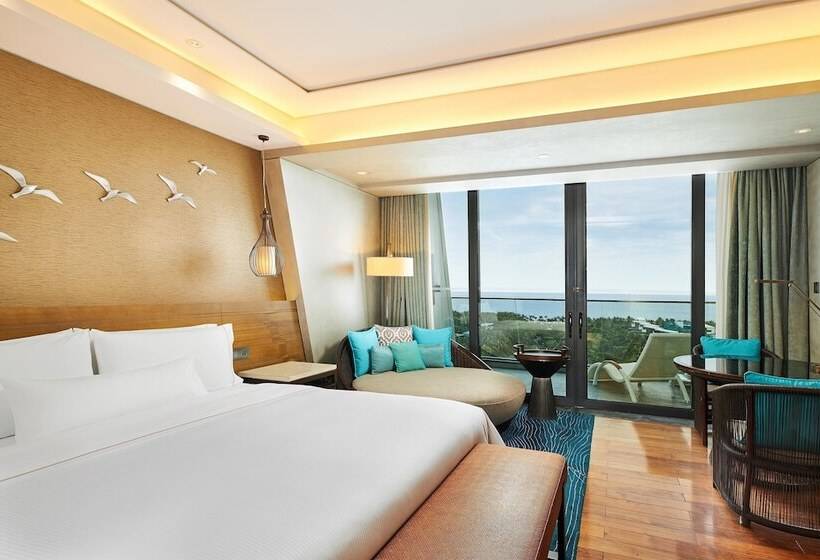 Номер Стандарт Двуспальная Кровать Вид на Море, The Westin Sanya Haitang Bay Resort