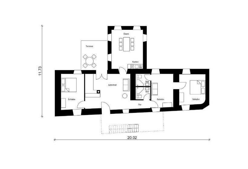 Люкс 2 Спальни, Naturhotel Die Maise