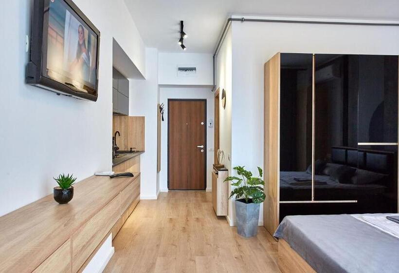Studio Standard Lit King Size, Apartamente 2 Tomis Villa