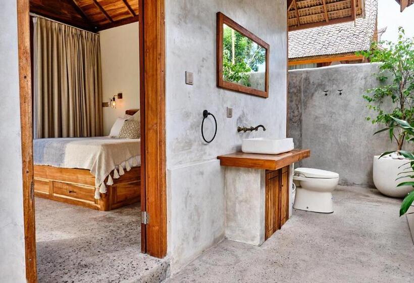Вилла с 1 спальней и бассейном, Jati Kuta Lombok