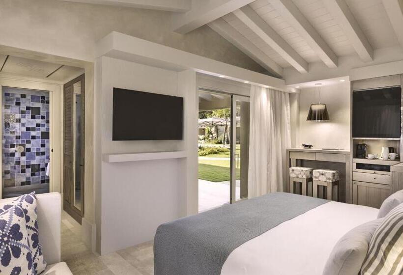 اتاق دلوکس با تخت کینگ و چشم‌انداز, 7pines Resort Sardinia   A Destination By Hyatt