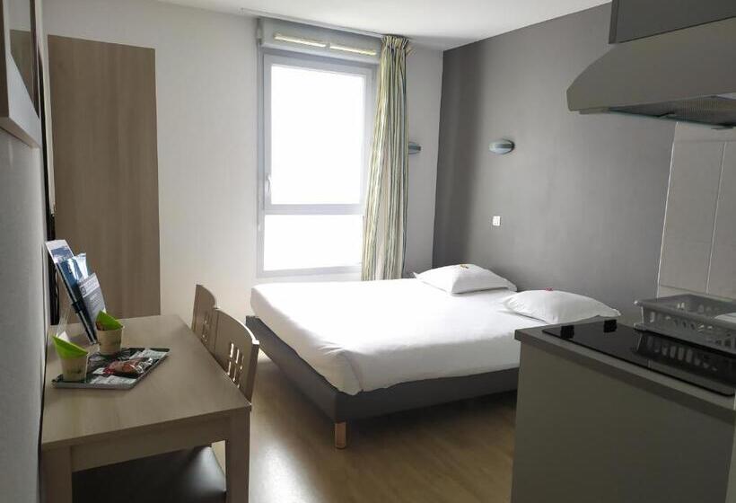 带双人床的标准工作室, Lagrange Apart Hotel L’escale Marine