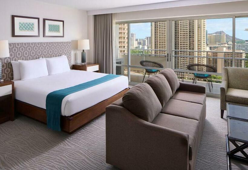 سوییت جونیور لوکس با چشم‌انداز دریا, Ilikai Hotel & Luxury Suites