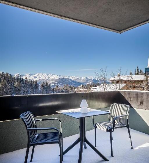 اتاق استاندارد با بالکن, Valaisia Crans Montana