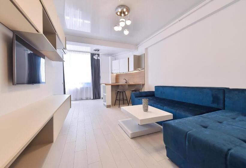 דירה בת חדר שינה 1 צדדית נוף לים, Building Stefan Resort I