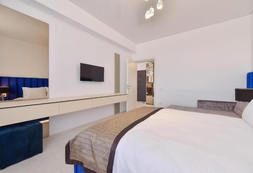 דירה בת חדר שינה 1 צדדית נוף לים, Building Stefan Resort I