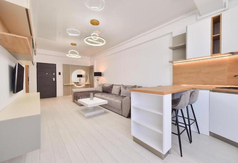 דירה בת חדר שינה 1 צדדית נוף לים, Building Stefan Resort I