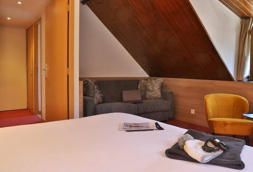 اتاق استاندارد چهار تخته, Sowell Hotels Mont Blanc Et Spa