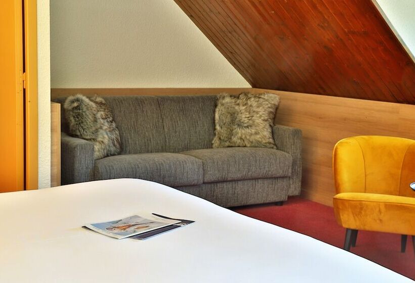 اتاق استاندارد چهار تخته, Sowell Hotels Mont Blanc Et Spa
