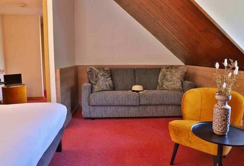 اتاق استاندارد چهار تخته, Sowell Hotels Mont Blanc Et Spa