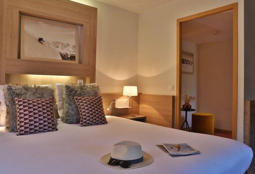 اتاق استاندارد چهار تخته, Sowell Hotels Mont Blanc Et Spa