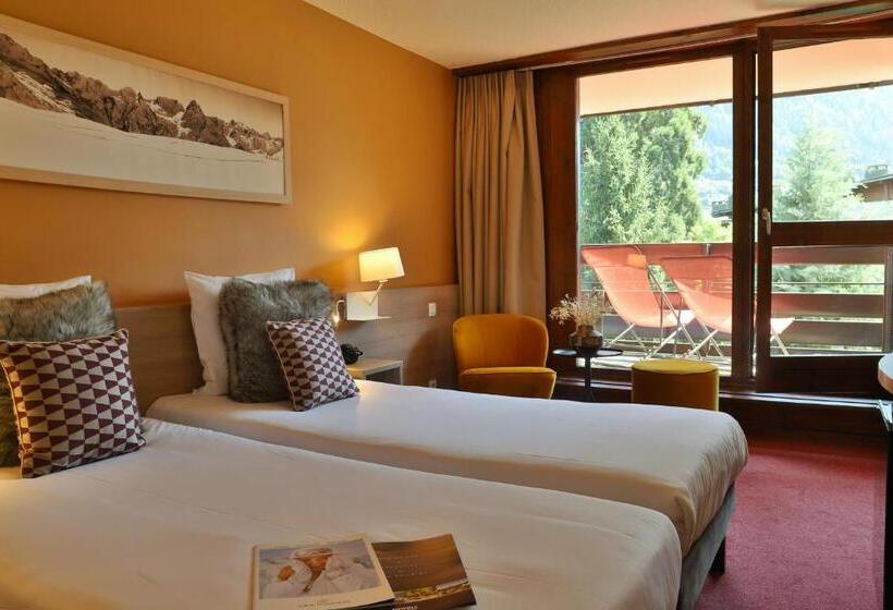 اتاق استاندارد با چشم‌انداز, Sowell Hotels Mont Blanc Et Spa