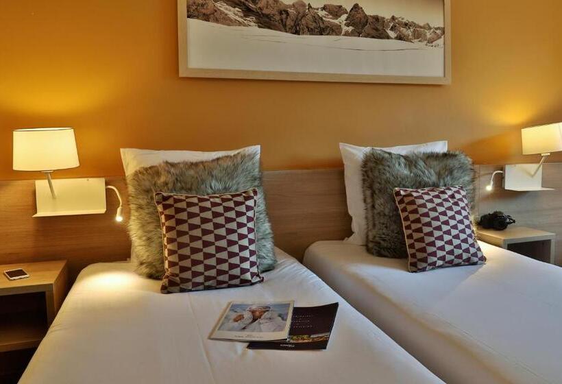 اتاق استاندارد با چشم‌انداز, Sowell Hotels Mont Blanc Et Spa