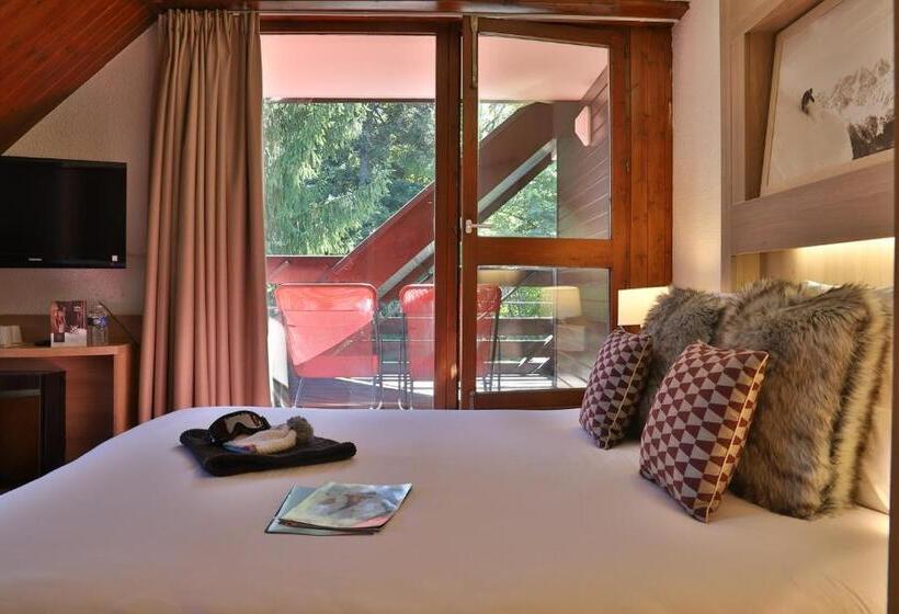 اتاق استاندارد سه نفره, Sowell Hotels Mont Blanc Et Spa