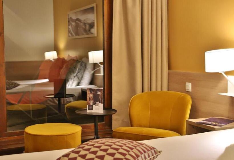 اتاق استاندارد سه نفره, Sowell Hotels Mont Blanc Et Spa