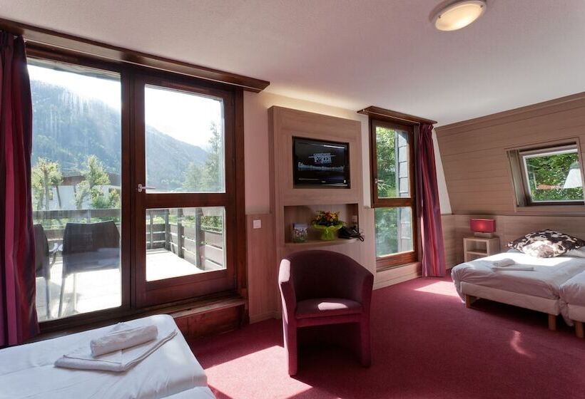 اتاق استاندارد سه نفره, Sowell Hotels Mont Blanc Et Spa