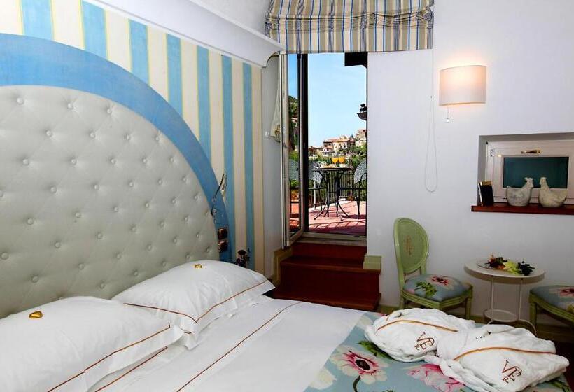 غرفة ديلوكس مزودة بشرفة, Villa Euchelia