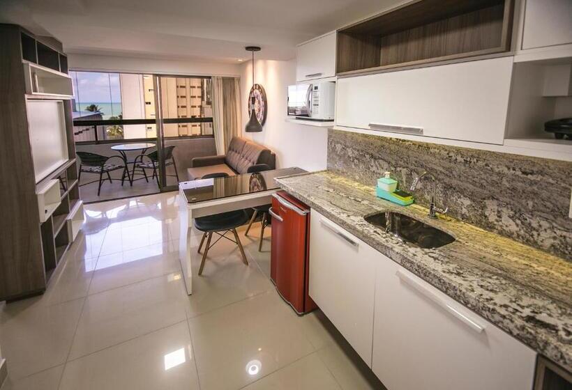 1 Bedroom Penthouse Apartment, Goldflat   Cabo Branco By Penareiaturbr