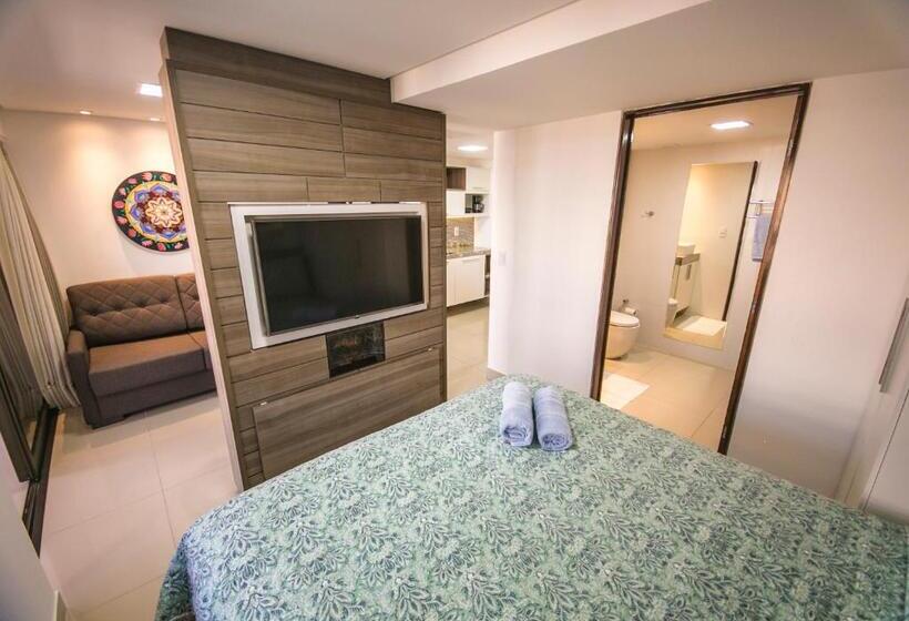 1 Bedroom Penthouse Apartment, Goldflat   Cabo Branco By Penareiaturbr