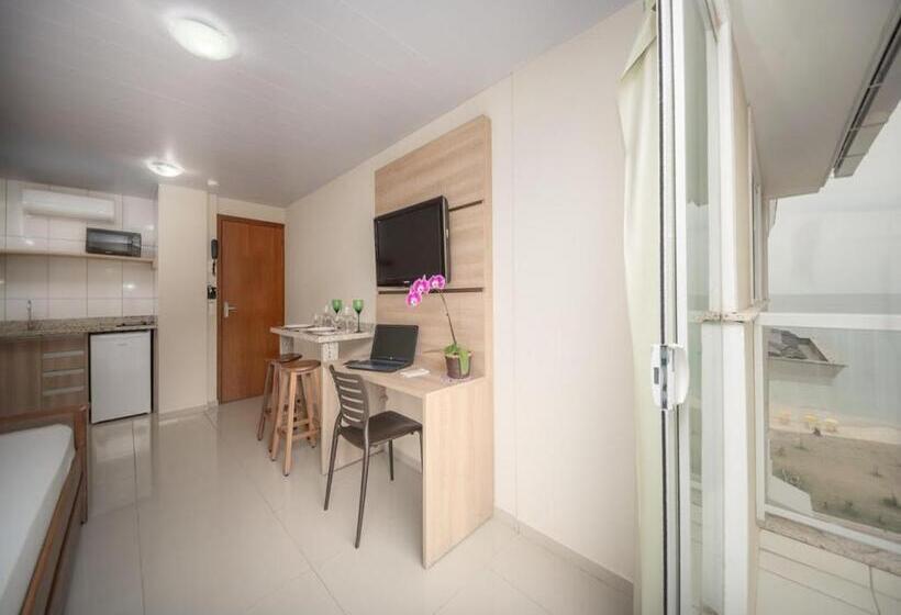Apartamento Deluxe 1 Quarto Vista Mar Lateral, Monteiro Canasvieiras