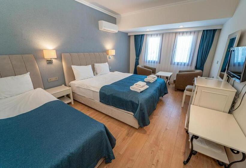 Номер Стандарт Вид на Море, Bodrum Gulet Otel