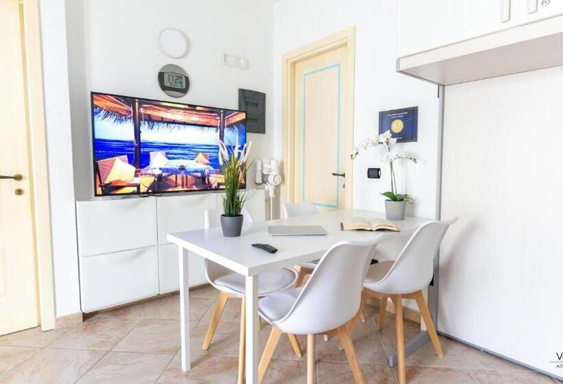 آپارتمان 1 خوابه با تراس, Vento Mare Apartments