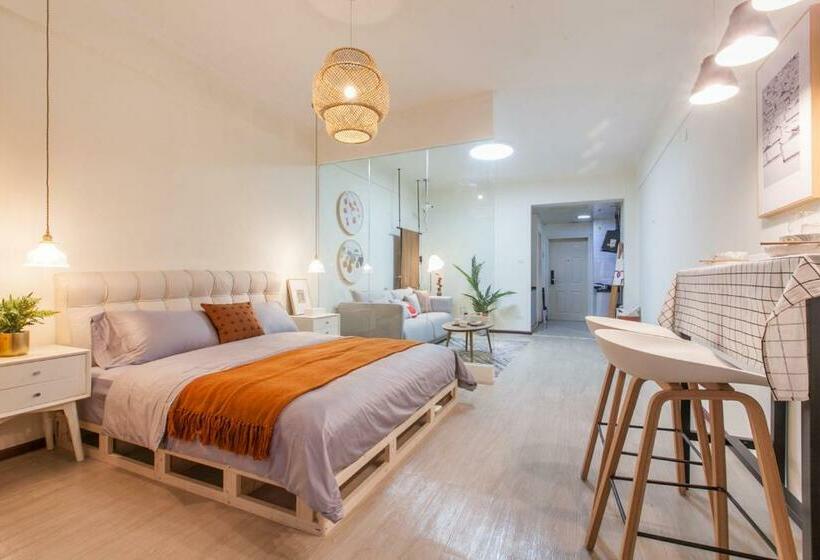 Apartamento 1 Dormitório, [roader] Wuhan Jiang An District, Hong Kong Road