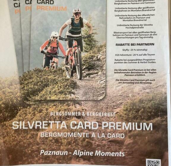 דירת שלושה חדרים, Garni Apart Wallamotta Silvretta Card Premium Betrieb