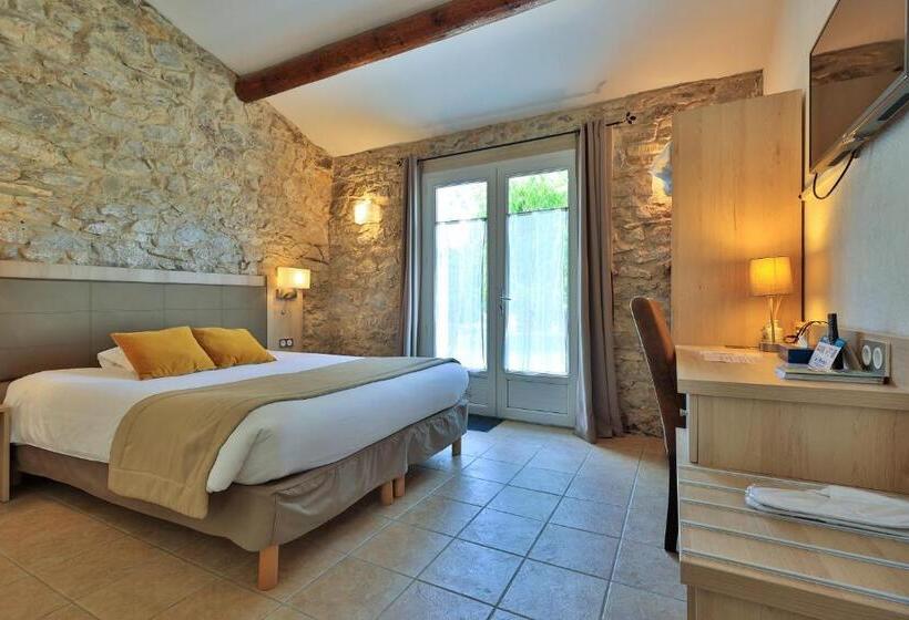 Номер Стандарт, Logis Hôtel & Spa Déjeunez Sous L Arbre