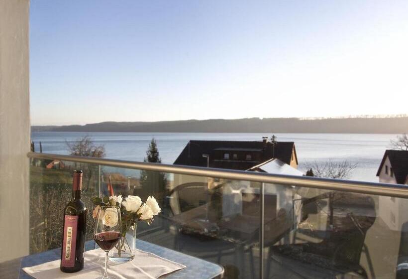 اتاق استاندارد با بالکن, Lupinenhotel Bodensee