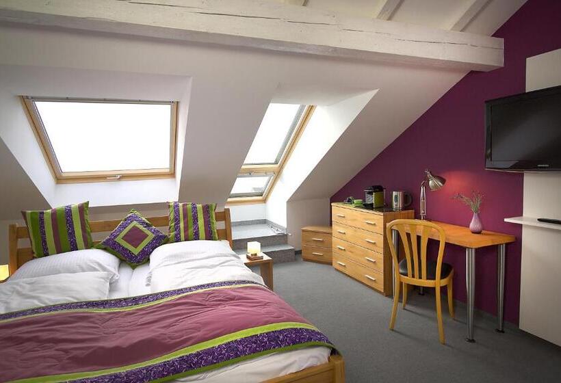 اتاق استاندارد با بالکن, Lupinenhotel Bodensee