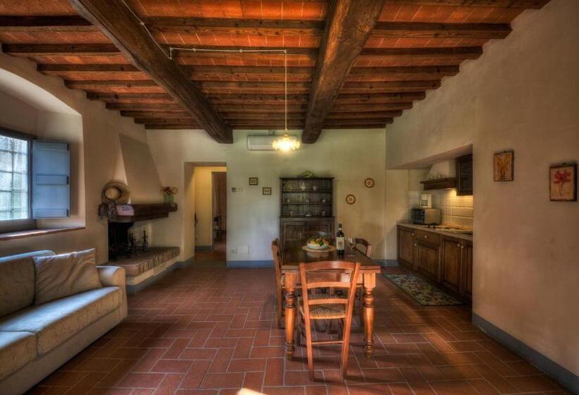 带1个卧室带花园景观的公寓, Agriturismo Relais Campiglioni