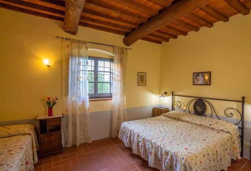 带1个卧室带花园景观的公寓, Agriturismo Relais Campiglioni