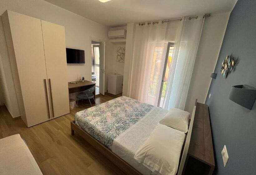 Quarto Quádruplo Estandar, Oltremare Rooms Agropoli