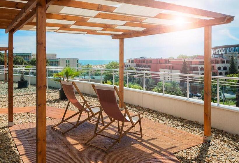 Апартаменты 1 Спальня с Террасой, Calypso Apartments