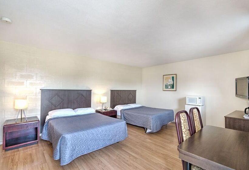 Номер Стандарт 2 Двуспальные Кровати, Motel Grande Ile