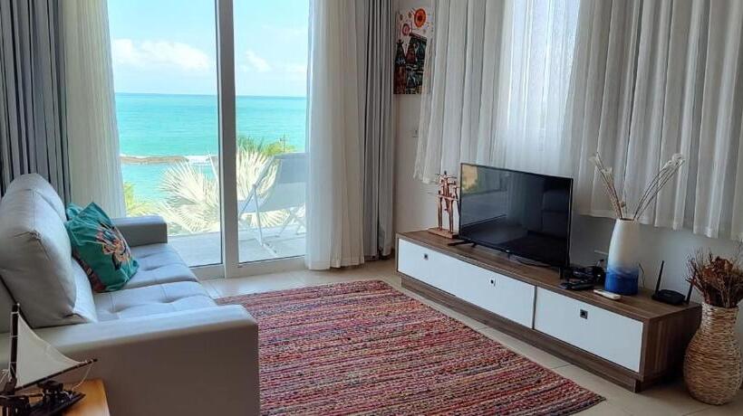 Апартаменты 1 Спальня Вид на Море, Carneiros Flat Praia