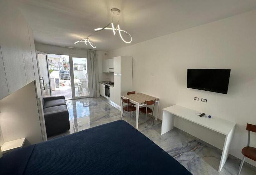 استودیو استاندارد با چشم‌انداز باغ, Infinity Residence Con Parcheggio