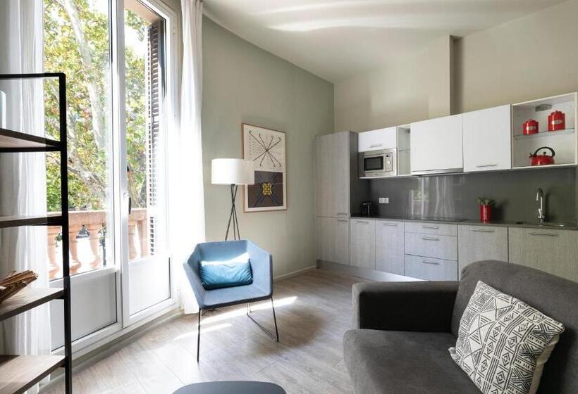 Апартаменты 2 Спальни, Aspasios Rambla Catalunya Apartments
