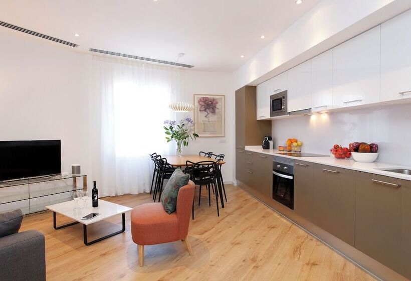 Апартаменты 2 Спальни, Aspasios Rambla Catalunya Apartments
