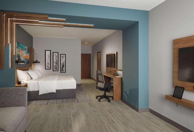 디럭스 스위트 킹 침대, La Quinta Inn & Suites By Wyndham Bardstown