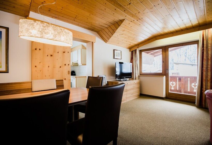 Apartamento Superior 3 Quartos, Aparthotel Dorfplatzl Garni